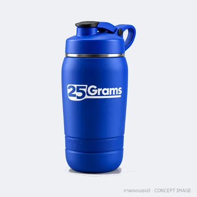 25 Grams Shaker Cobalt Insulated