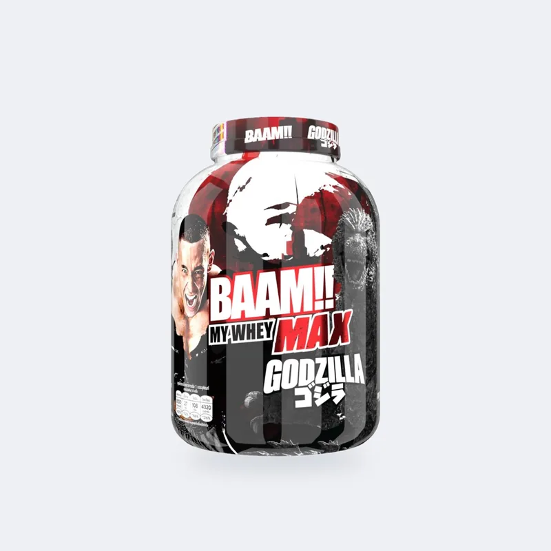 BAAM My Whey Protein Max tub, 5 lb
