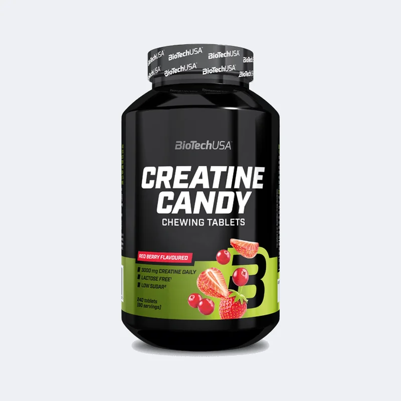 BioTechUSA Creatine Candy (chewable) 240 เม็ด