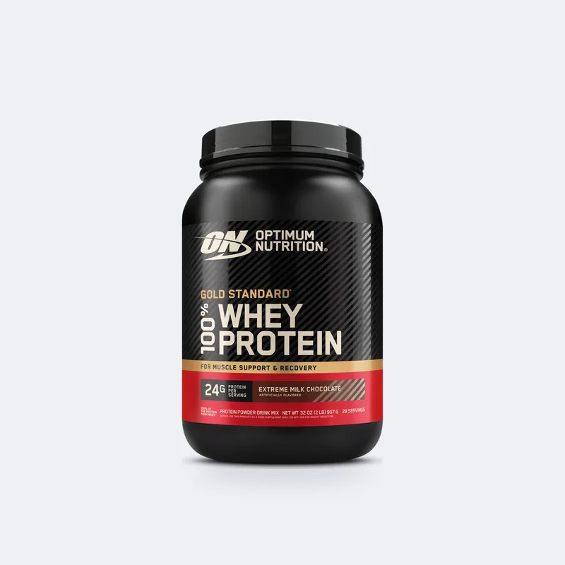 Optimum Nutrition Gold Standard 100% Whey tub, 5 lb