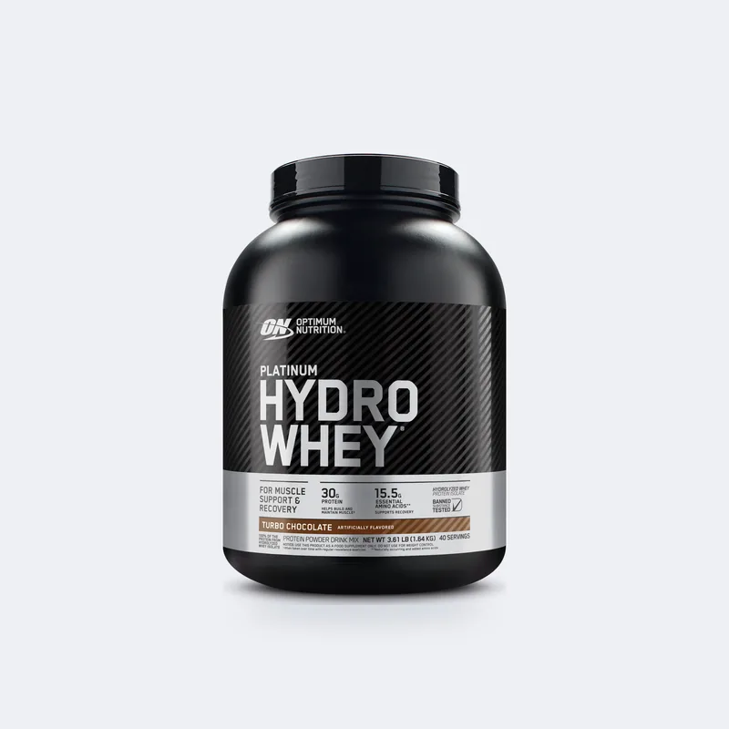 Optimum Nutrition Platinum Hydro Whey tub, 3.61 lb