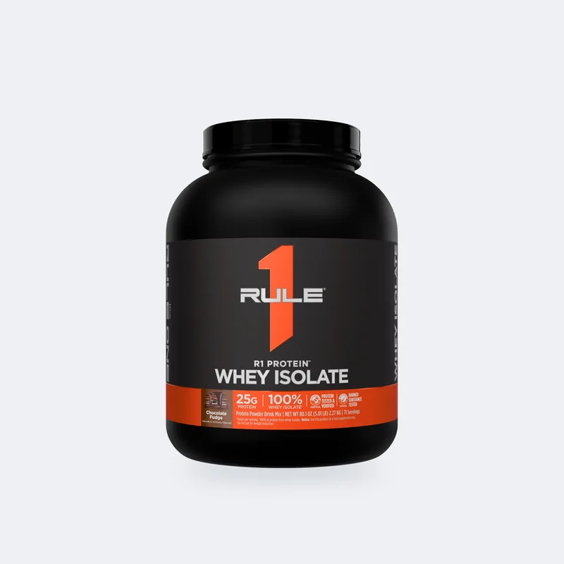 Rule1 R1 Whey Isolate tub, 5 lb